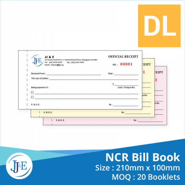 NCR Bill Book (DL)
